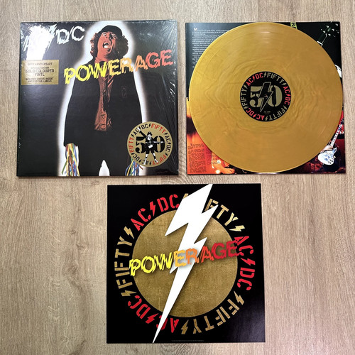 Powerage gold vinyl - ac,