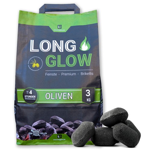 Long glow grillbriketts - glow®,