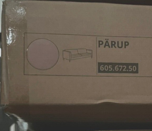 Ikea parup 3er sofa - ikea, vollbezug