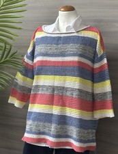 Frühling Sommer Häkel-Pulli