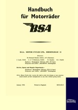 Handbuch für BSA-Motorräder