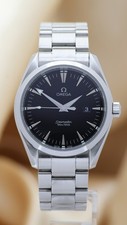Omega Seamaster Aqua Terra 39mm Quarz Schwarz 25175000 Original Box