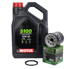 Ölwechselset Öl Ölfilter Motul 5100 10w40 Für: Kawasaki Z900 / RS ab 2017 ZR900