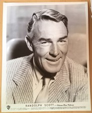 Randolph Scott Warner Bros. PORTRAIT Pressefoto #24 (Bräunung durchs Knipsen)