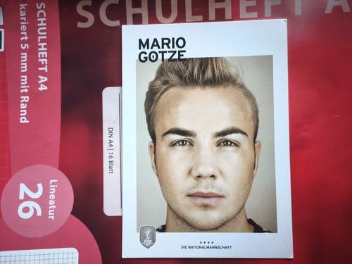 Autogrammkarte mario götze - autogrammkarte,