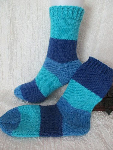 Wollsocken handgestrickt