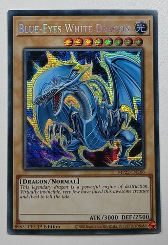 Blue eyes white dragon - white,