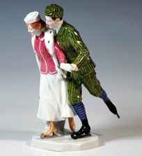 Meissen Jugendstil Figure Ice