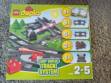 LEGO DUPLO 10506 – Eisenbahn-Zubehör-Set mit Weichen & Bahnübergang