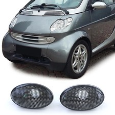 Schwarze Seitenblinker Rauchpaar, für Mercedes A-Klasse W168 Smart 450 98-04
