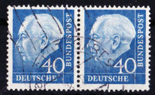 Bund Heuss II, 40Pf,  Mi. 260