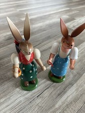 Alte Erzgebirge Figuren Esco Seit 1934  Osterhase Hasenfigur Osterdeko vintage