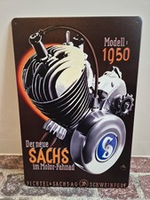 Blechschild Der neue SACHS im