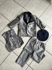 4 teilig Kinderanzug, Baby Anzug, Kommunionsanzug, Hochzeit, Taufe Party  Gr. 86