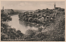 AK Halle Saale, Blick vom