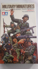 TAMIYA Bausatz MILITARY MINIATURES GERMAN ASSAULT TROOPS/INFANTRY-Maßstab 1:35