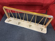 DDR Hutablage Freudenstadt Garderobe Vintage Flurgarderobe Hakenleiste 60er Kult