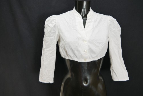 Dirndlbluse weiß bluse - weiß,