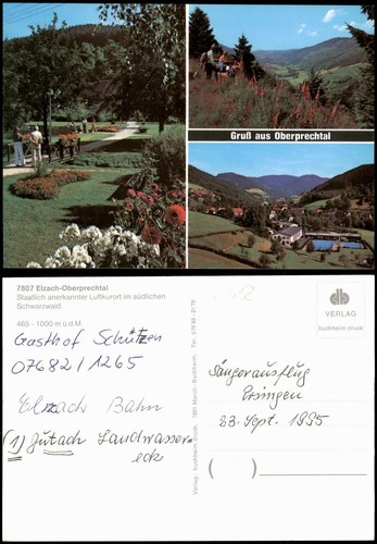 Prechtal elzach gruß aus - gruß,
