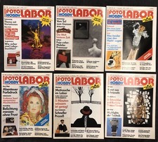 Kompletter Jahrgang Foto Hobby Labor 1988 1-6 Seltene Zeitschrift über Fotolabor