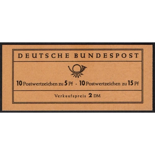 Bund markenheftchen 10u - markenheftchen,
