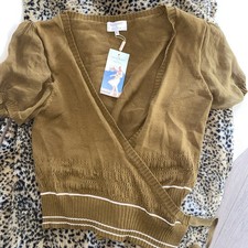 Tolle Neue Wickel Strickjacke