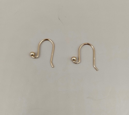Ohrhaken gelbgold 585 zum - gelbgold,