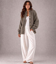 Damen strickjacke oversize - damen,
