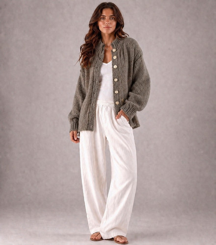 Damen strickjacke oversize - strickjacke,