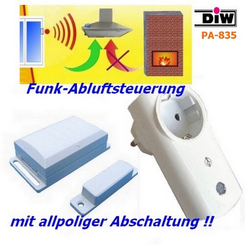 835 funk abluftsteuerung - pa-835, funk-abluftsteuerung