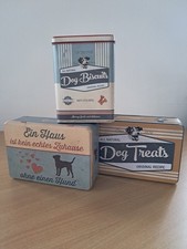 Retro Dosen Set Hund Dog