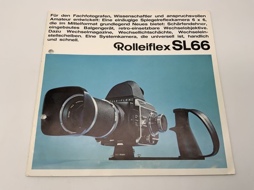 Rolleiflex sl66 broschüre - rolleiflex,