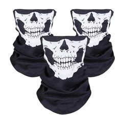 [3 Stück] Motorrad Totenkopf