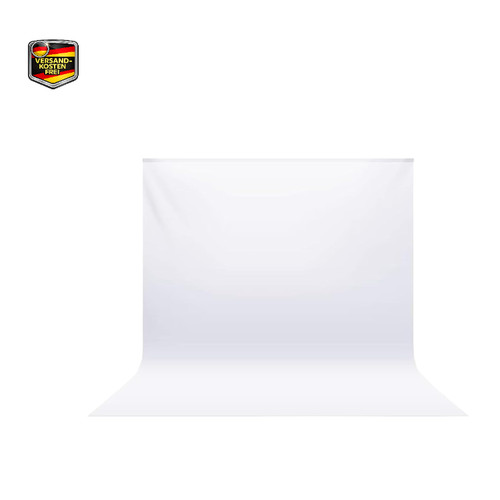 Fotohintergrund weiß 3x3 - fotohintergrund, m