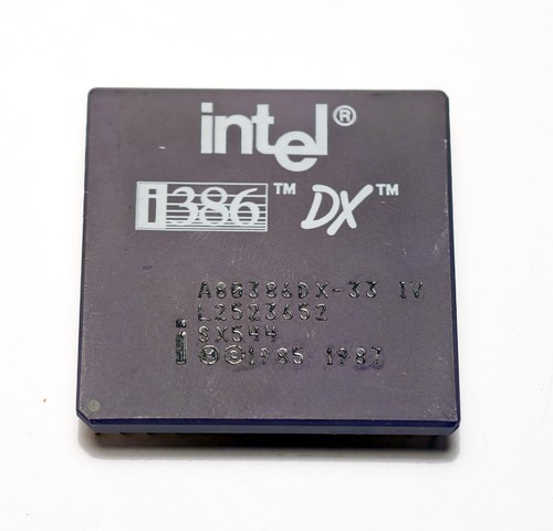 Historische intel 386 cpu - historische,