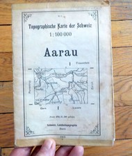 Topographic Map of Switzerland