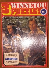 F.X. Schmid Puzzles 3 x 120 Teile: Winnetou No. 1 #95109