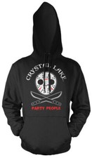 Crystal Lake Party People Kapuzenpullover | Horror Freddy Jason Fun 
