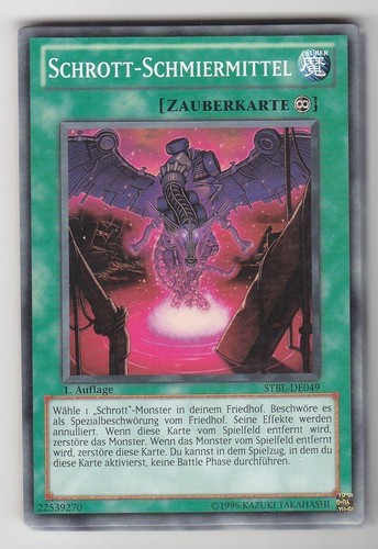 Schrott schmiermittel - yu-gi-oh,