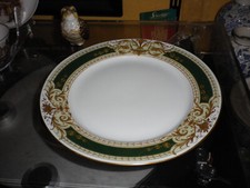 KPM Berlin Speiseteller Jugendstil Email und Goldrelief um 1900
