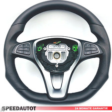 Tuning Abgeflacht Lenkrad für Mercedes W447 Vito Viano CLA W117, W205,GLA W156