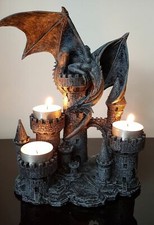 Drachen kerzenhalter aus - drachen,