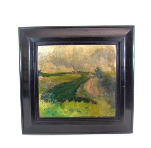 Schönes ölbild landschaft - schönes, Ölbild,