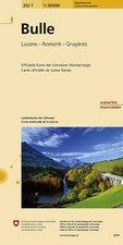 252T Bulle Wanderkarte