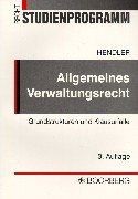 Allgemeines verwaltungsrecht - allgemeines,