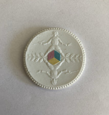 Porzellan medaille münze - porzellan,