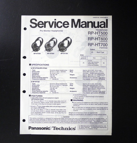 Original panasonic technics - original, panasonic/technics