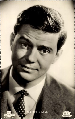 Schauspieler walter giller - ak,