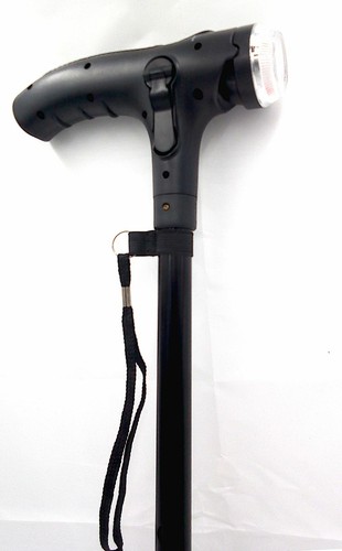Led trekkingstock mit dynamo - led,