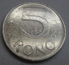 Schweden  5 Kronen, Kronor